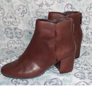 Cole Haan Womens size 7.5B Brown Grand OS Booties Boots‎ Shoes